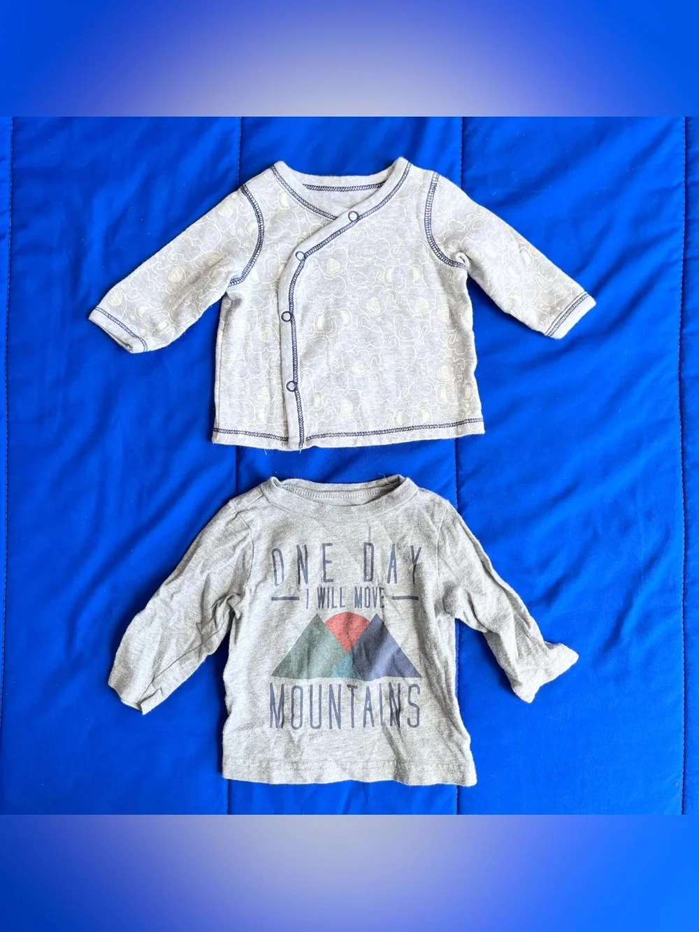 Baby Boy Long Sleeve Shirt Bundle Lot 6 Months (6)